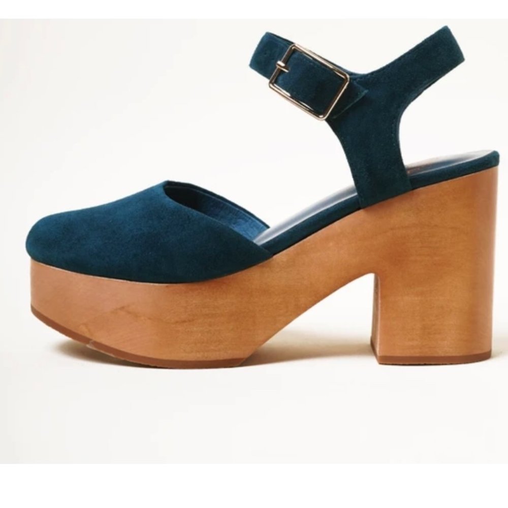 Charlotte Stone Sal Size 10 Dark Teal